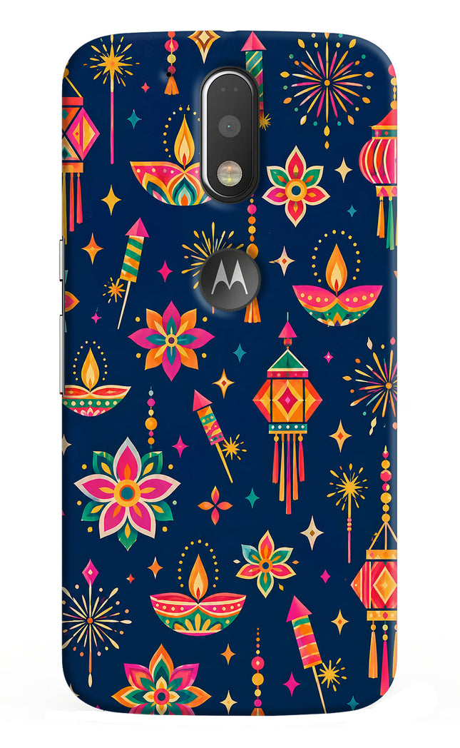 Festive Pop Moto G4/G4 plus logocut Hard Case Back Cover by Casekaro