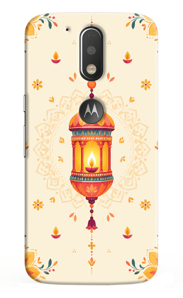Golden Lantern Moto G4/G4 plus logocut Hard Case Back Cover by Casekaro