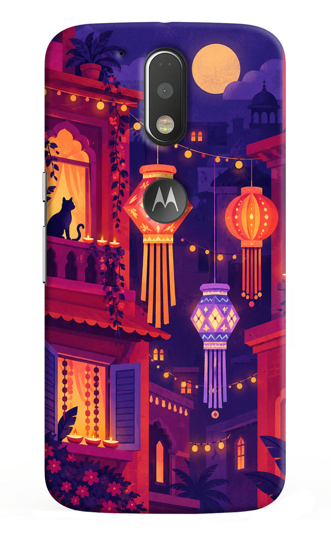 Lantern Lane Moto G4/G4 plus logocut Hard Case Back Cover by Casekaro