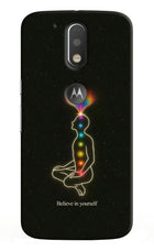 Believe in yourself Moto G4/G4 plus logocut Hard Case Back Cover by Casekaro