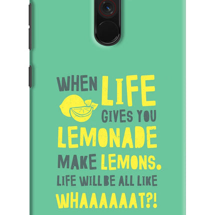 Quote Poco F1 Hard Case Back Cover by Casekaro