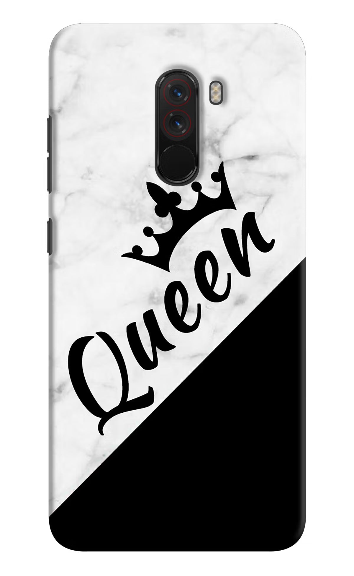 Queen Poco F1 Hard Case Back Cover by Casekaro