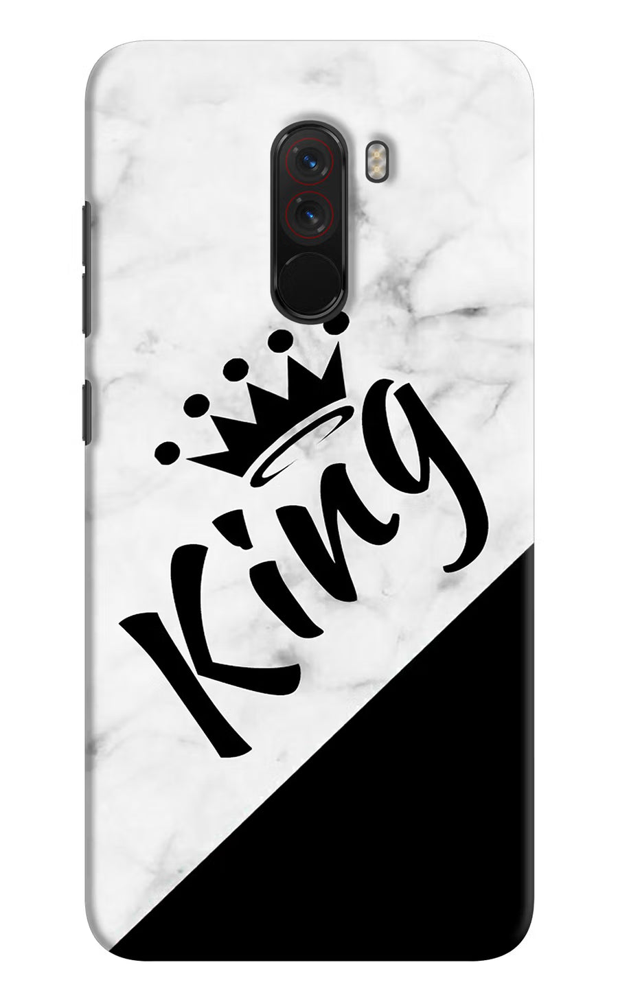 King Poco F1 Back Cover, Hard case