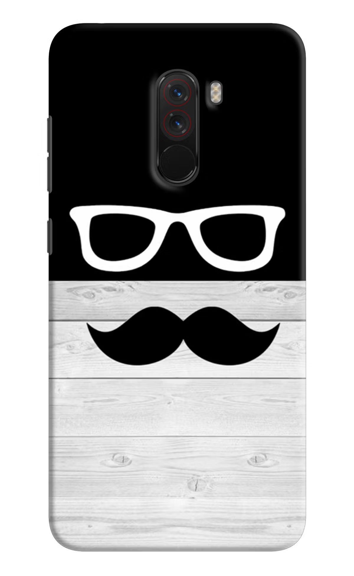 Mustache Poco F1 Hard Case Back Cover by Casekaro