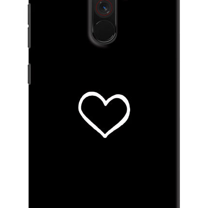 Heart Poco F1 Hard Case Back Cover by Casekaro