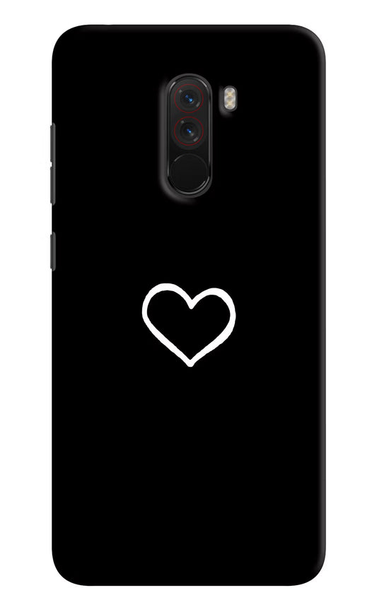 Heart Poco F1 Hard Case Back Cover by Casekaro