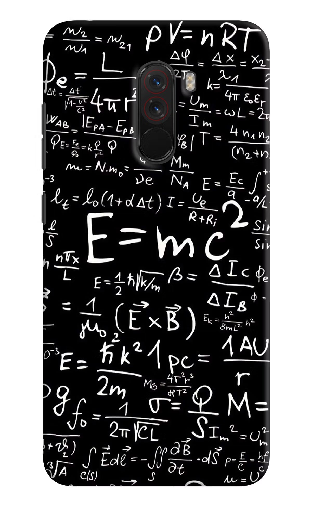 Physics Formula Poco F1 Hard Case Back Cover by Casekaro