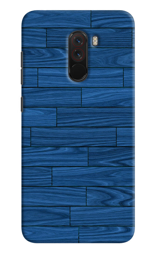 Wooden Texture Poco F1 Hard Case Back Cover by Casekaro