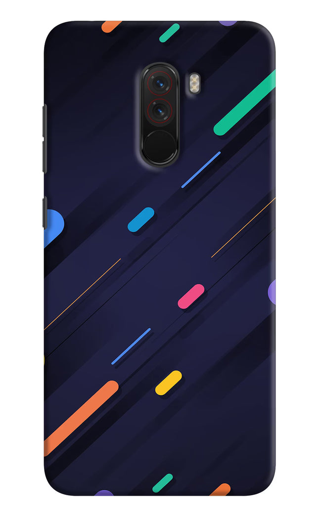 Abstract Design Poco F1 Hard Case Back Cover by Casekaro