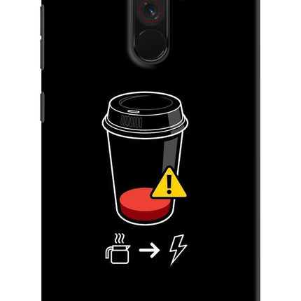 Coffee Poco F1 Hard Case Back Cover by Casekaro
