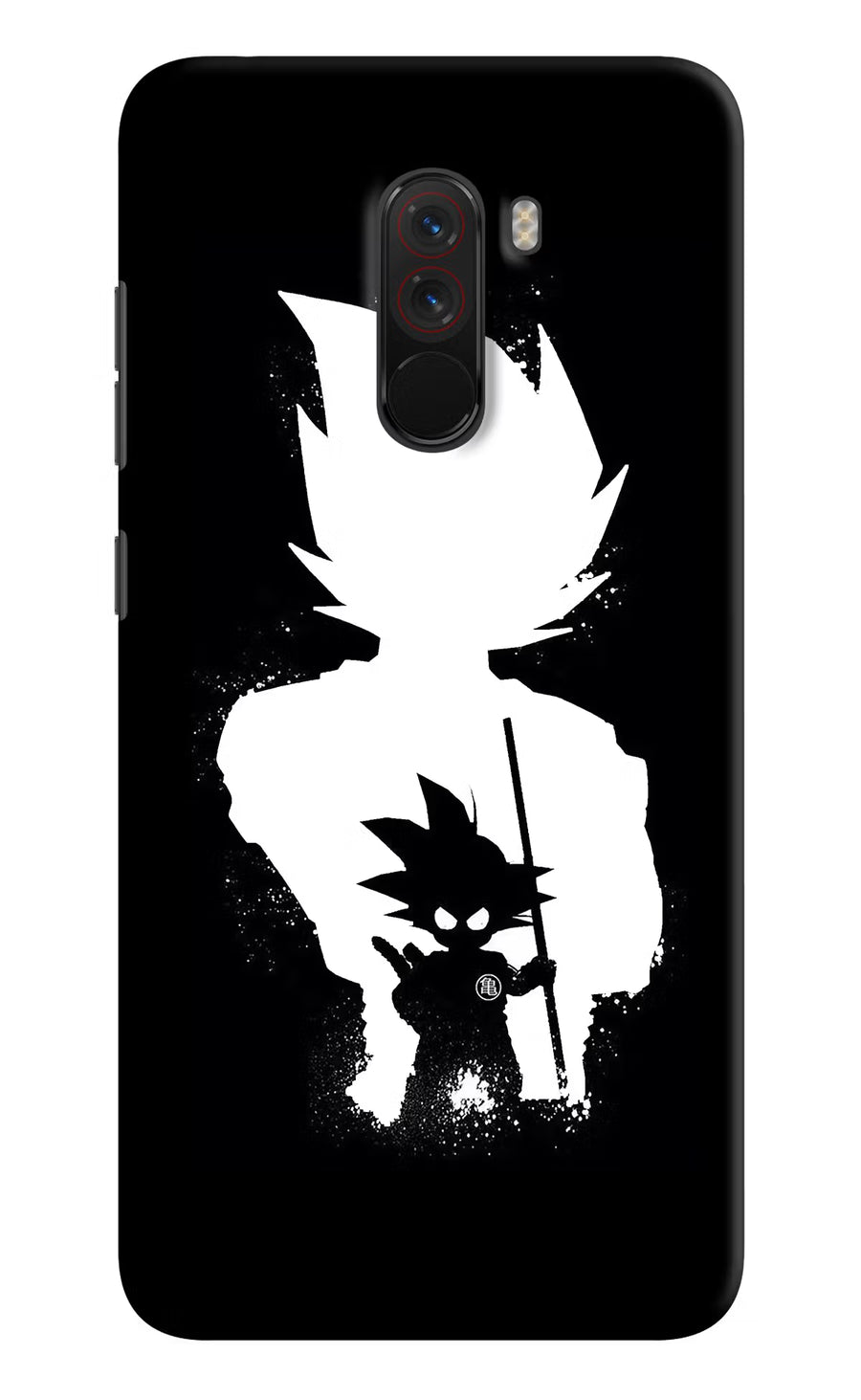 Goku Shadow Poco F1 Back Cover, Hard case