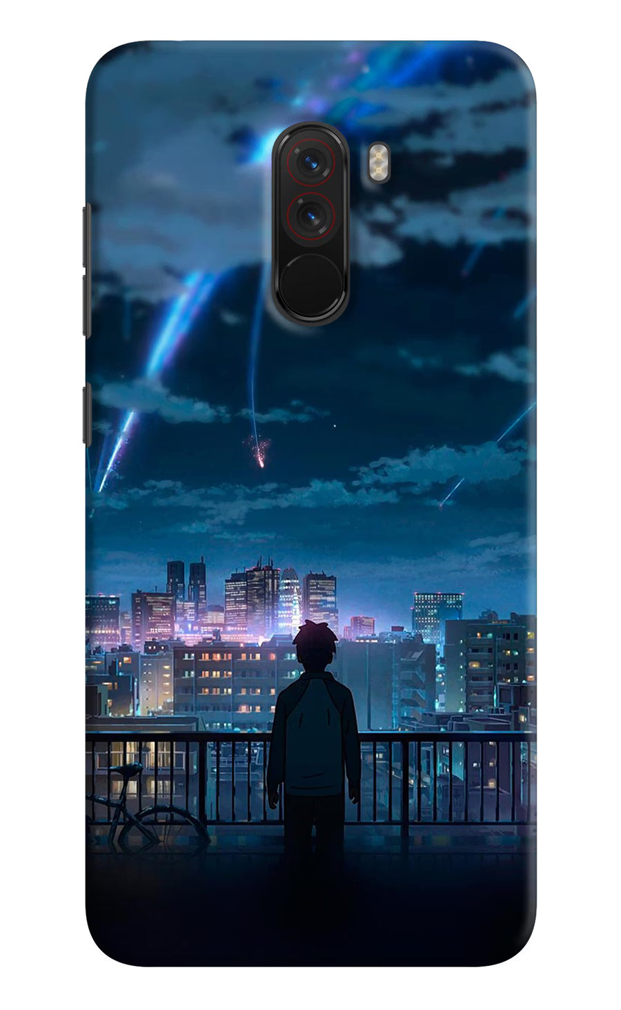 Anime Poco F1 Back Cover, Hard case