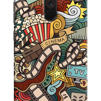 Cinema Abstract Poco F1 Hard Case Back Cover by Casekaro