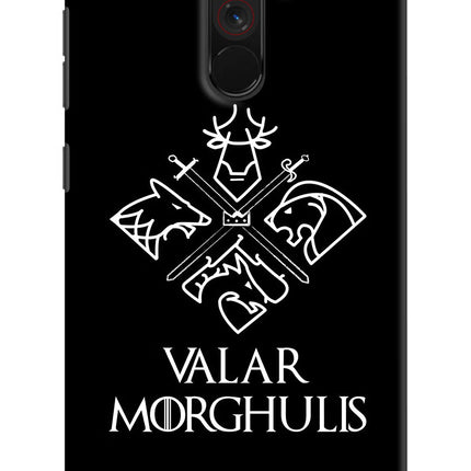 Valar Morghulis | Game Of Thrones Poco F1 Hard Case Back Cover by Casekaro