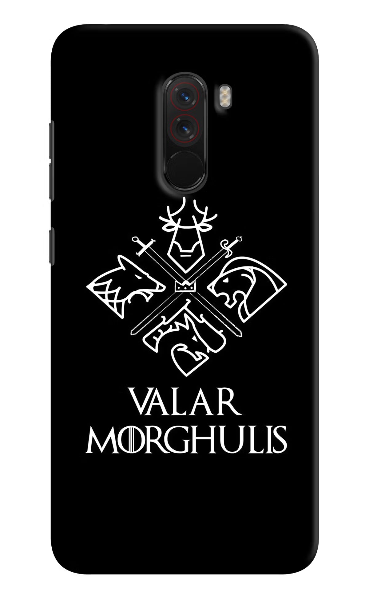 Valar Morghulis | Game Of Thrones Poco F1 Hard Case Back Cover by Casekaro