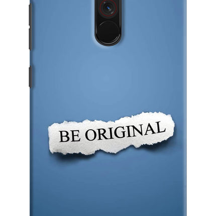 Be Original Poco F1 Hard Case Back Cover by Casekaro