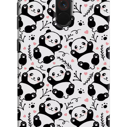 Cute Panda Poco F1 Hard Case Back Cover by Casekaro