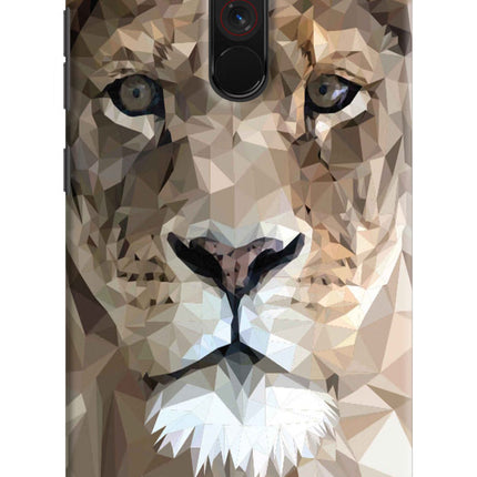 Lion Art Poco F1 Hard Case Back Cover by Casekaro
