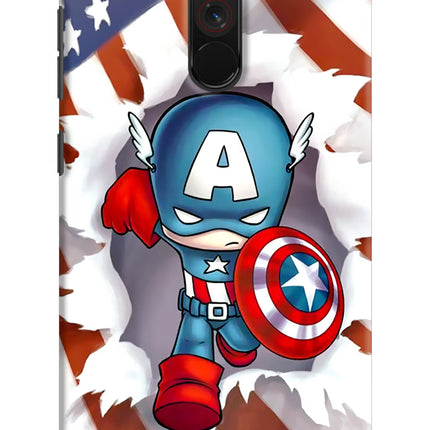 Captain America Poco F1 Hard Case Back Cover by Casekaro