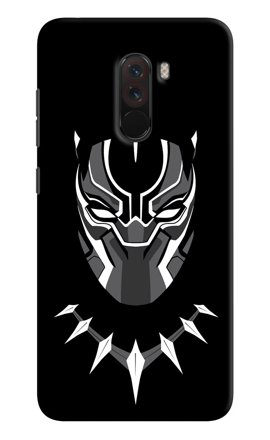 Black Panther Poco F1 Back Cover, Hard case