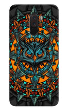 Angry Owl Art Poco F1 Hard Case Back Cover by Casekaro