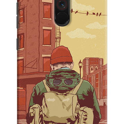 Adventurous Poco F1 Hard Case Back Cover by Casekaro