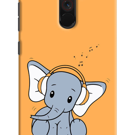 High On Music Poco F1 Hard Case Back Cover by Casekaro