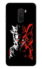 Naruto Two Face Poco F1 Hard Case Back Cover by Casekaro