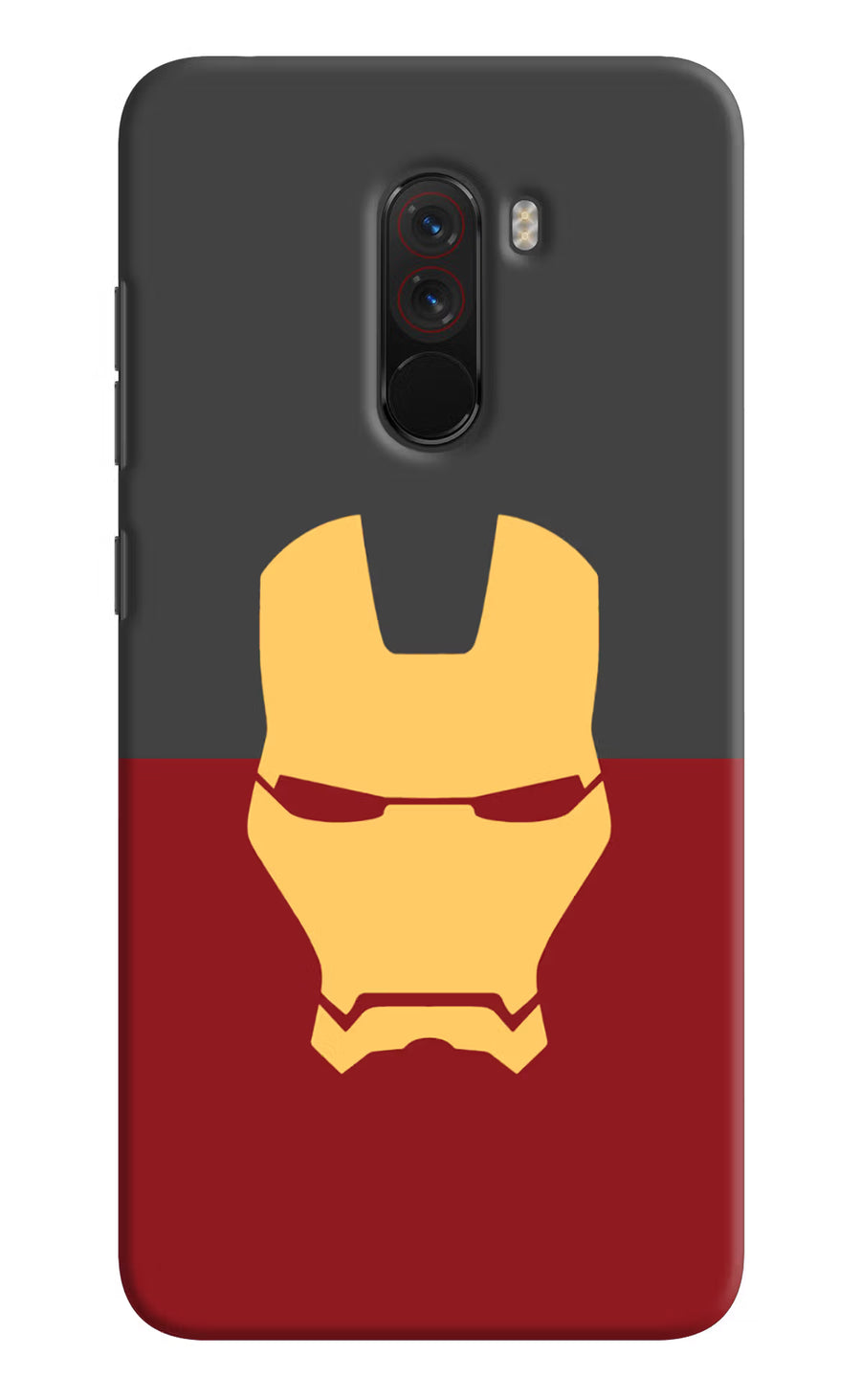 Ironman Poco F1 Back Cover, Hard case