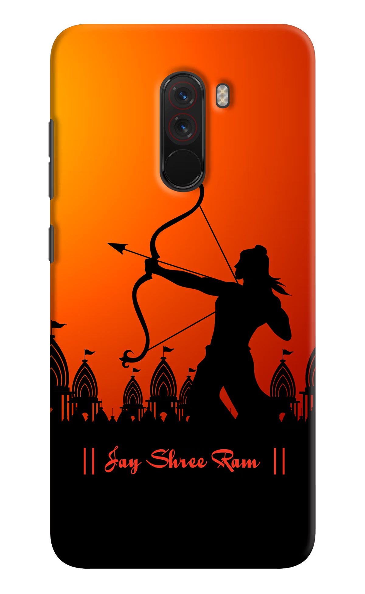 Lord Ram - 4 Poco F1 Hard Case Back Cover by Casekaro