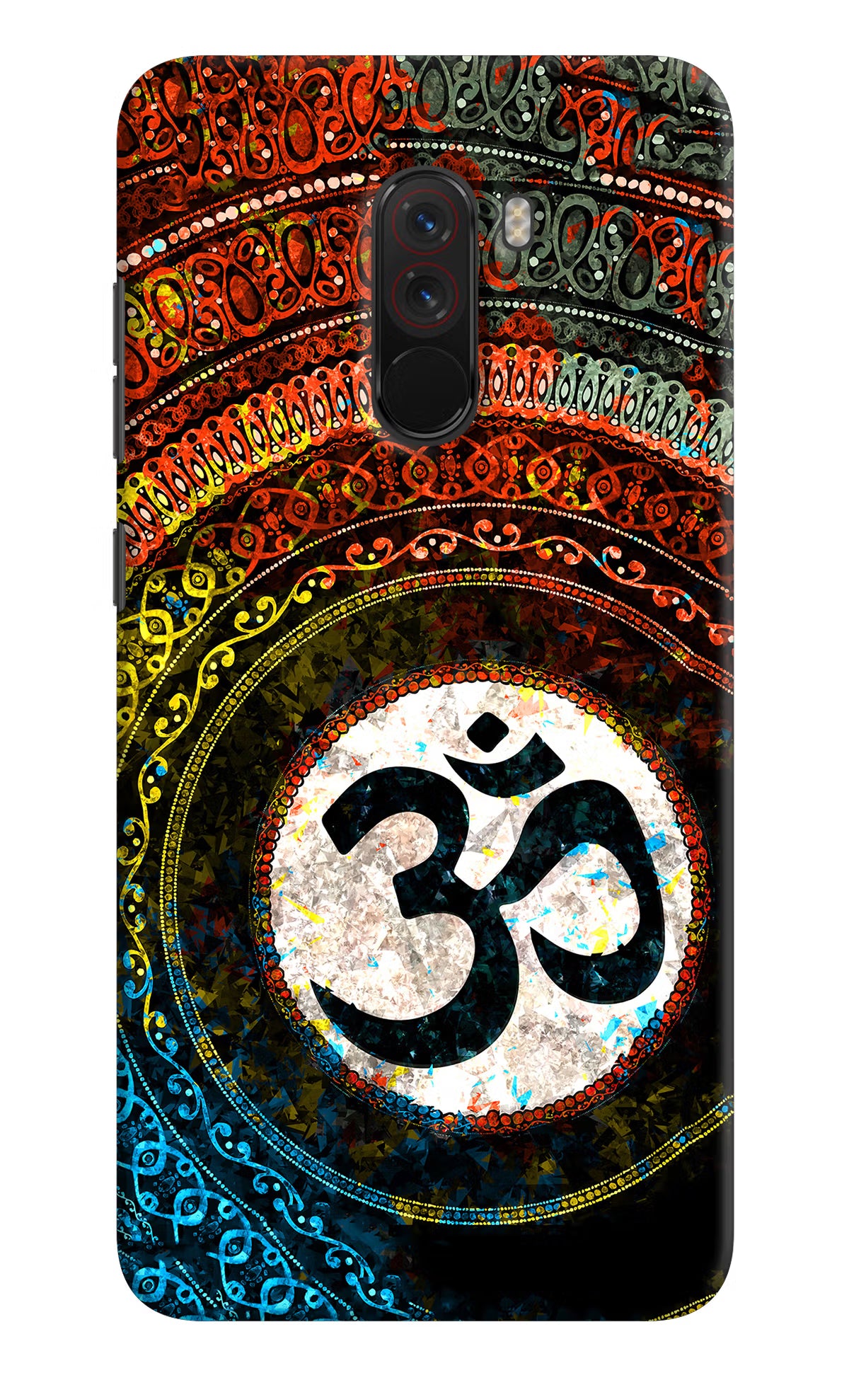 Om Cultural Poco F1 Hard Case Back Cover by Casekaro
