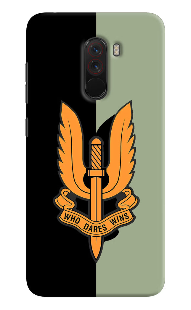 Balidan Logo Poco F1 Hard Case Back Cover by Casekaro