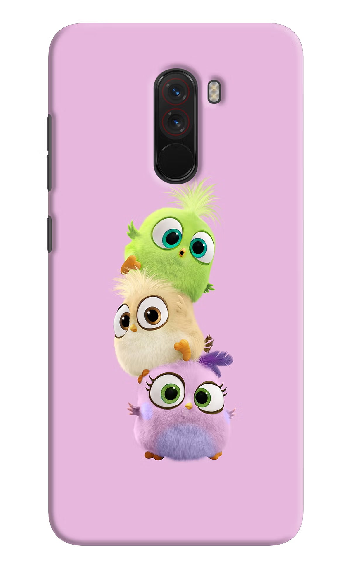 Cute Little Birds Poco F1 Hard Case Back Cover by Casekaro