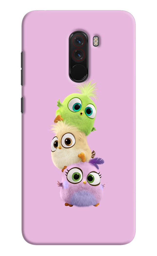 Cute Little Birds Poco F1 Hard Case Back Cover by Casekaro