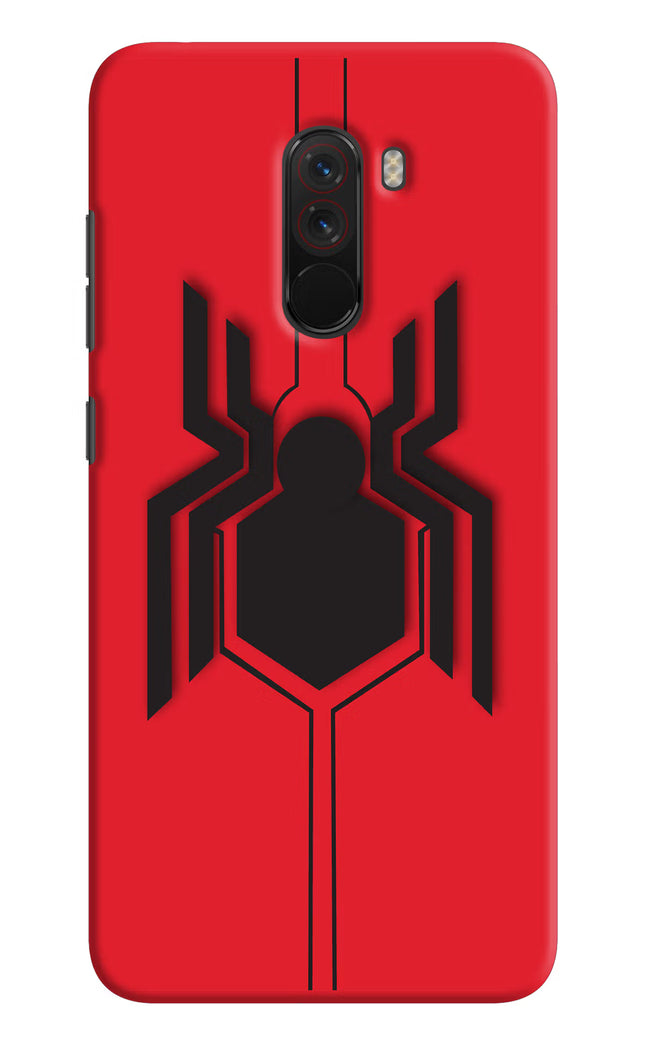 Spider Poco F1 Hard Case Back Cover by Casekaro