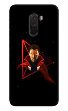Doctor Ordinary Poco F1 Hard Case Back Cover by Casekaro