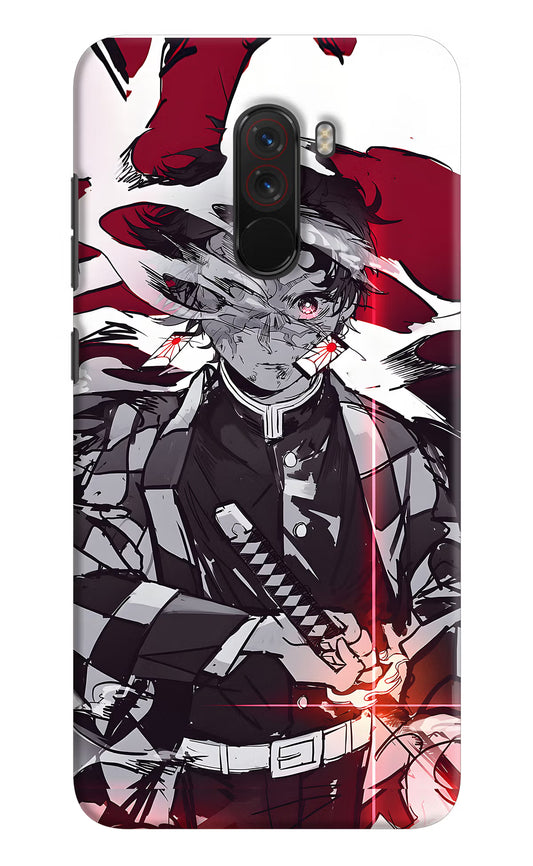 Demon Slayer Poco F1 Hard Case Back Cover by Casekaro