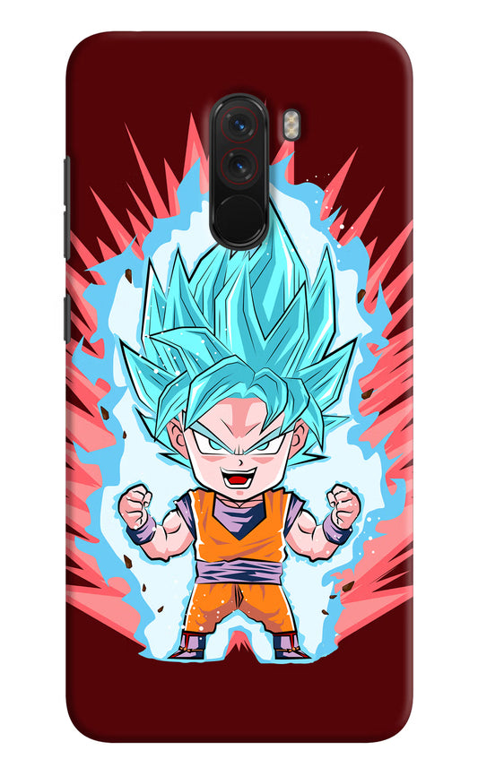 Goku Little Poco F1 Hard Case Back Cover by Casekaro