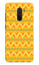 Tribal Pattern Poco F1 Hard Case Back Cover by Casekaro
