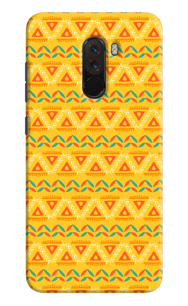 Tribal Pattern Poco F1 Hard Case Back Cover by Casekaro