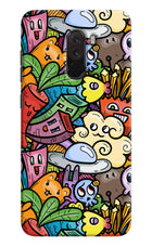 Veggie Doodle Poco F1 Hard Case Back Cover by Casekaro