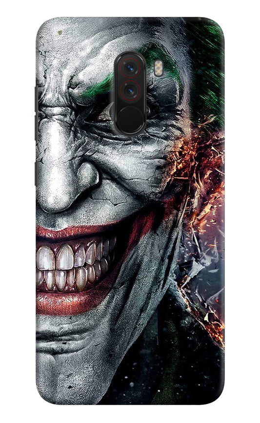 Joker Cam Poco F1 Hard Case Back Cover by Casekaro