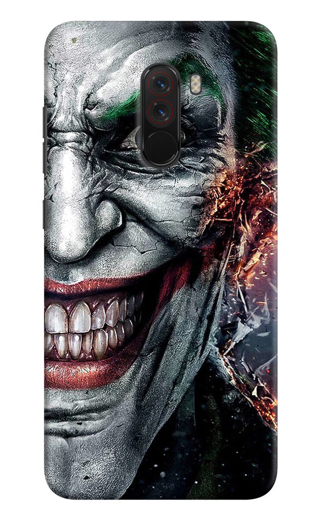 Joker Cam Poco F1 Hard Case Back Cover by Casekaro