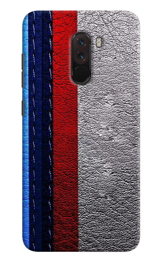 BMW Stripes Poco F1 Hard Case Back Cover by Casekaro