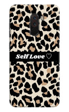 Leopard Print Self Love Poco F1 Hard Case Back Cover by Casekaro