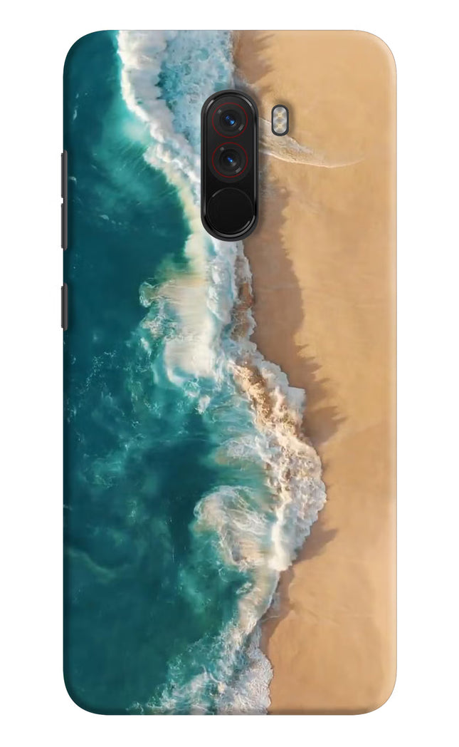 Ocean Beach Poco F1 Hard Case Back Cover by Casekaro
