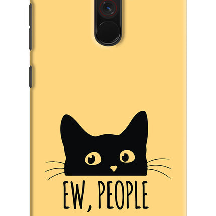 Ew People Catitude Poco F1 Hard Case Back Cover by Casekaro