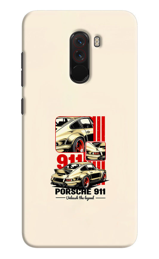 Classic Porsche 911 Poco F1 Hard Case Back Cover by Casekaro
