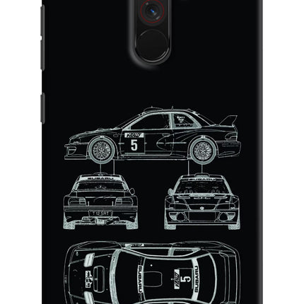 WRC'99 Poco F1 Hard Case Back Cover by Casekaro