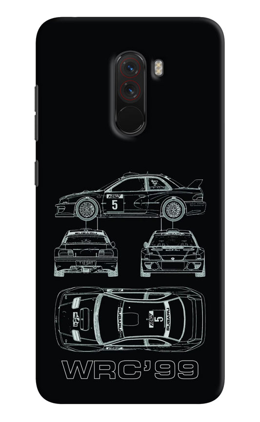 WRC'99 Poco F1 Hard Case Back Cover by Casekaro